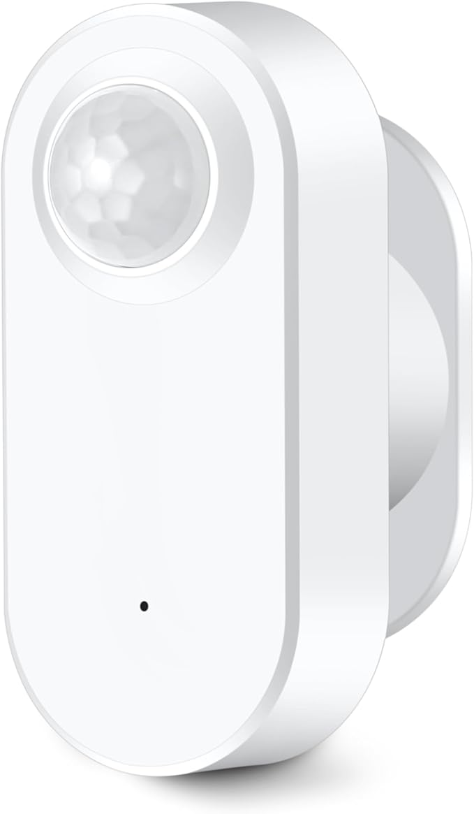 Haozee Smart Motion Sensor, Zigbee PIR Motion Sensor with Illumination, High Sensitivity, Real-time Detection, Zigbee Hub Required, Supports Home Assistant, Zigbee2MQTT