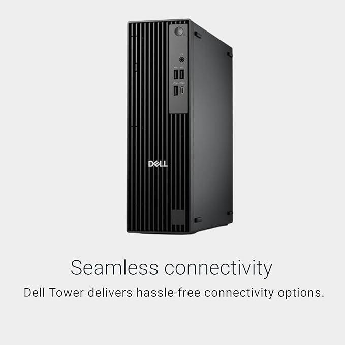 Dell Pro Slim QCS1250 Business Desktop, New OptiPlex Version, Ultra-Quiet Design, Dual 4K Monitor Support, USB-C, Windows 11 (Intel i7-14700, 64GB RAM | 1TB SSD)