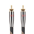 SKW Digital Coaxial Cable RCA to RCA Multiple Shield with Ultra-high Purity Copper Subwoofer Cable for HiFi Systems 6.5ft/2M