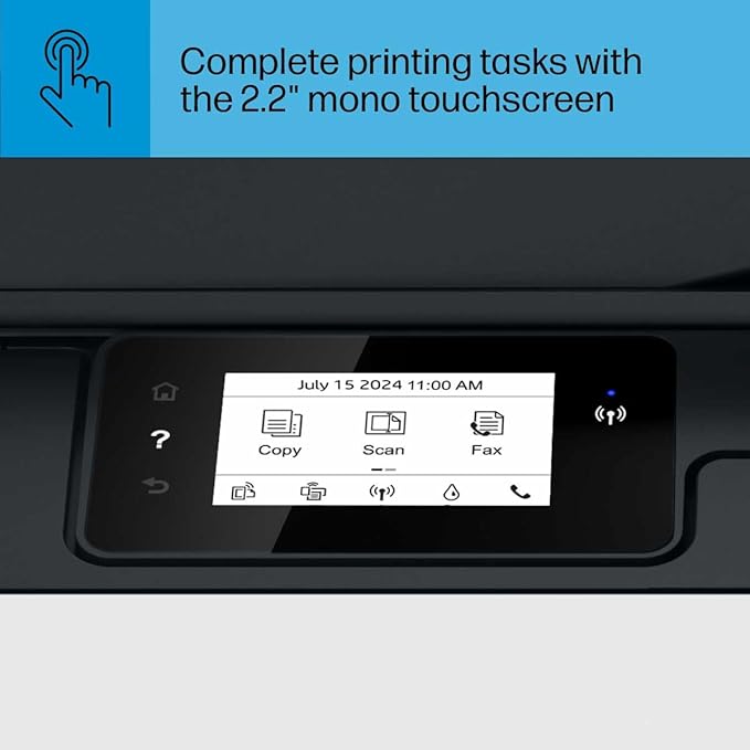 HP Smart Tank Plus 651 Wireless All-in-One Printer, Ink Tank Printer-for-Home Use, up to 2 Years of Ink in Bottles, Auto Document Feeder, Mobile Print, Scan, Copy, Fax (7XV38A)