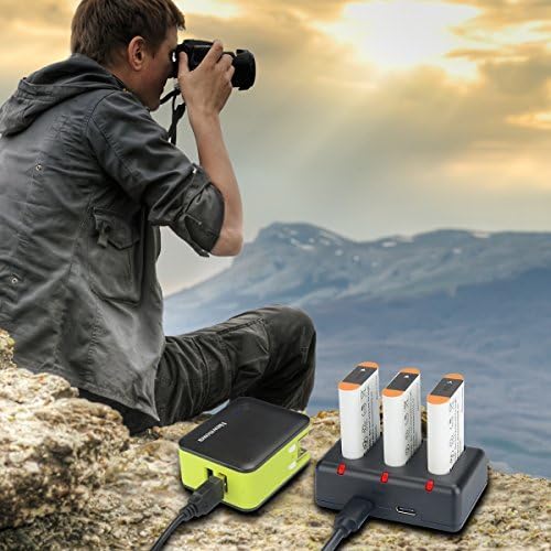 NP-BX1 Newmowa Replacement Battery and 3-Channel USB Charger Set - Image 6