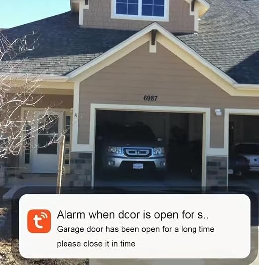 Easy Installation|Hucaoe Zigbee 5V Smart Garage Door Opener Controller| - Image 7