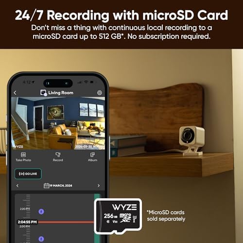 WYZE Cam v4, 2.5K WiFi Security Camera, Indoor/Outdoor Cameras - Image 6