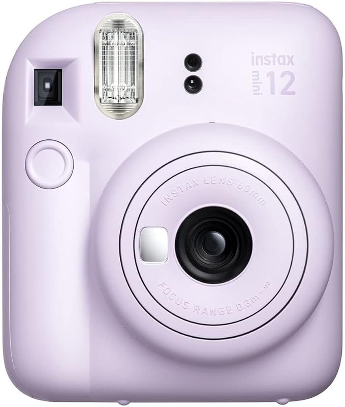 FUJIFILM INSTAX Mini 12 Instant Film Camera | Lilac Purple Bundled - Image 2