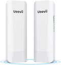 Wireless Bridge Point to Point Outdoor: Ueevii 5.8GHz Dual 100Mbps WiFi Bridge by UeeVii