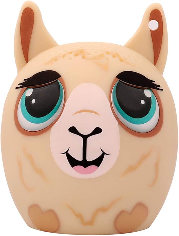 My Audio Pet Mini Bluetooth Animal Wireless Speaker for Kids of All Ages - True Wireless Stereo – Pair with Another TWS Pet for Powerful Rich Room-Filling Sound (Lalala Llama)