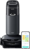 eufy S1 with All-in-One Station, HydroJet System with Roller Mop, Robot Vacuum and Mop Combo, Incredible Suction, Obstacle Avoidance, Multi-Level Mapping, Mop Auto-Retraction, Perfect for Pet Hair