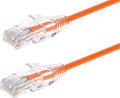 Monoprice Cat6 6in Orange Component Level Patch Cable UTP 28AWG 550MHz Pure by Monoprice