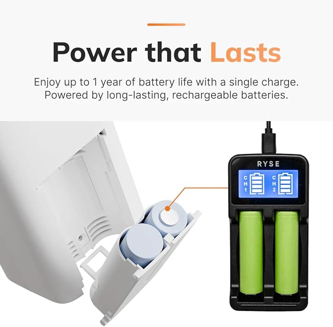 Ryse SmartCurtain | Motorized Curtain | Turn Current Curtains into Electric, Automated Drapes | Easy Install | Works with Existing Single or Double Curtain | Phone App Enabled | Charger Not Included