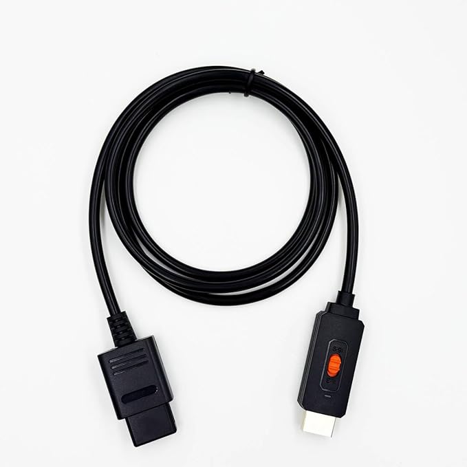Azduou N64 to HDMI Converter Converts N64 Game Console Video Signal to HDMI Signal Easily Connect The Game Console to HDTV Adapter/Converter（Support N64，SNES，SFC，NGC 4 in 1）