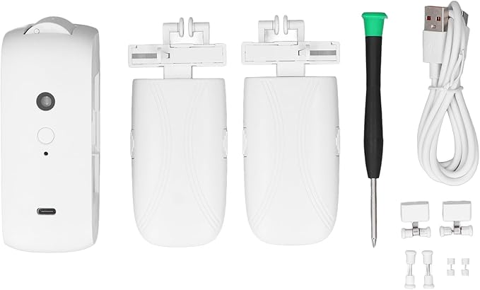 VELATEMOR Remote Control Smart Curtain Controller Energy Efficient for U Track I Track Curtains