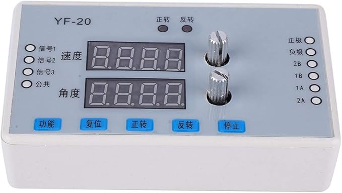Digital Display Stepper Motor Speed Controller Governor Driver Control Module High Precision Adjustable Speed Real Time Display for DIY Robotics Projects 7 30V DC Power Supply
