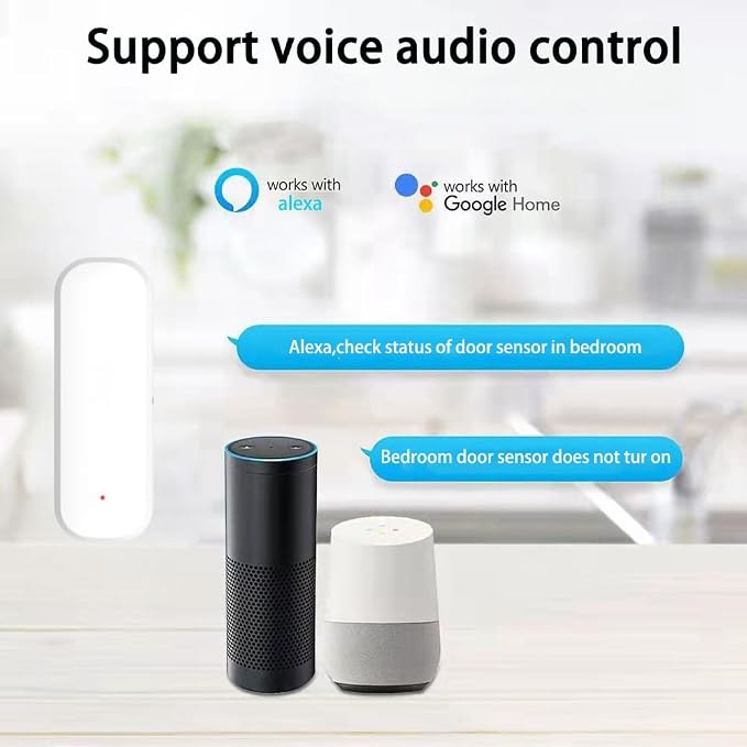 WiFi Door Sensor, Smart Door Open/Closed Detectors, 2.4G WiFi Door Sensor - Image 3