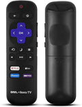 Ceybo Original OEM Replacement Remote Control for Roku Smart TV with Netflix, Paramount, Apple TV, and HBO Max Shortcut Buttons