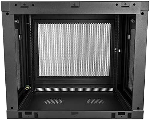 StarTech.com 2-Post 9U Wall Mount Network Cabinet w/ 1U Shelf, Ships Fully - Image 3