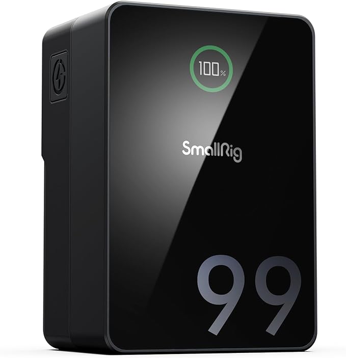 SMALLRIG V Mount Battery, 99Wh / 6800mAh V Mount Battery by SmallRig