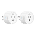 EIGHTREE Smart Plug 2025 Upgrade to 15A, Bluetooth & Wi-Fi Outlet Plug Dual Connection, Voice Control, Remote Control Outlet Timer Indoor, Smart Plugs That Work with Alexa & Google, 2.4GHz Wi-Fi Only