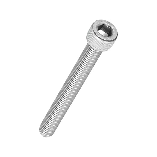 Kozelo 2pcs Socket Head Cap Screws - [M10-1.5 x 95mm] 304 Stainless Steel Allen Socket Drive for Electrical Motor 3D Printing Fan Engine Replacement Use, Silver