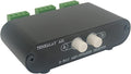 TENEALAY 2-Way Stereo Amplifier Speaker Selector, AB Speaker Switch 2 Zone Distribution, Amp Switcher Box, SPK Controller A21