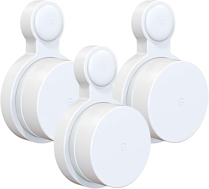 Outlet Wall Mount for Google WiFi AC1200, Cable Management & Space Saving by Pefecon