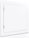 Morvat Access Panel 12x12 Inch for Drywall & Ceiling with Door, Heavy-Duty Durable ABS Plastic & Easy Install Access Box, Wall Hole Cover Plate for Plumbing & Electrical Cables & Wiring, White