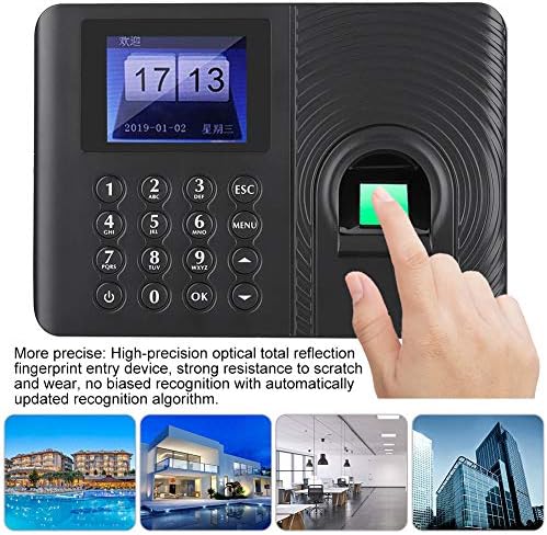 Sanpyl Biometric Fingerprint Attendance Machine Time Attendance Clock Employee - Image 2