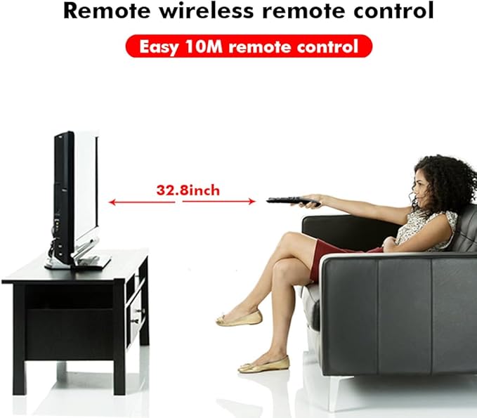 QRL Replacement Remote Control for Samsung Smart-TV 4K Curved TV UHD QLED TVs, with Netflix, Prime Video,rakuten Buttons
