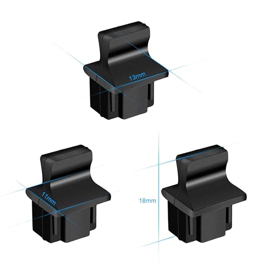 RJ45 Dust Covers Caps Ethernet Port Plugs Suitable - Image 5