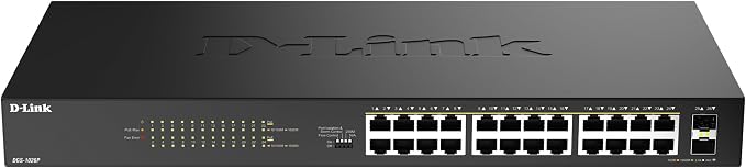 D-Link 24-Port Gigabit PoE+ Unmanaged Switch by D-Link