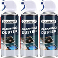 dulobluf Compressed Air Duster : Air Duster for PC Cleaning - Computer Air Duster Blower for Laptop - Reusable Car Dusters Airduster