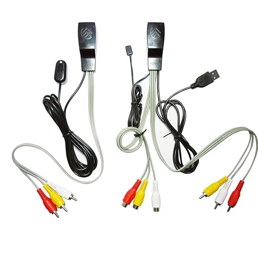 SZBJ IR Infrared Kit Home Appliance Audio andvideo Sharing Device Component Video and Audio Extender Over Cat5/6/7 Ethernet Cable NU101-2AV