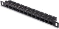 GeeekPi 12 Port Patch Panel, 10inch 0.5U CAT6 Network Patch Panel by GeeekPi