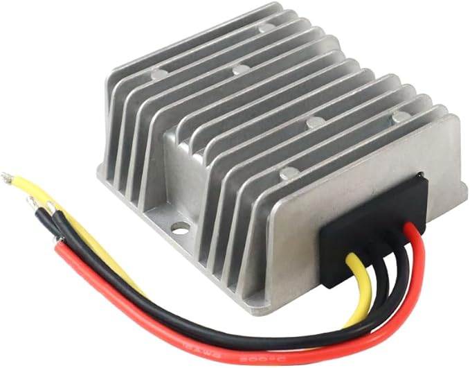 12V to 24V DC Step Up Converter, Boost Converter 3Amps 72W Voltage Regulator Waterproof Power Adapter, for LED Light Projects, Starlink Mini, RF Environment