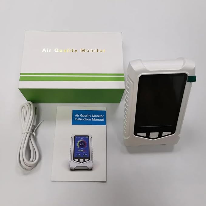 NH3 Meter Ammonia Air Quality Monitor Portable Ammonia Gas Detector Handheld NH3 Analyzer Gas Tester Ammonia Sensor Alert Device