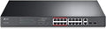 TP-Link TL-SL1218MP 16 Port 10/100Mbps Fast Ethernet PoE Switch 16 PoE+ Ports by TP-Link