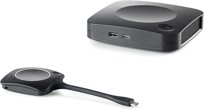 Barco CX-20 Wireless Conferencing System for Small Meeting Rooms w/ 1x ClickShare Button & Power Adapter (Renewed)