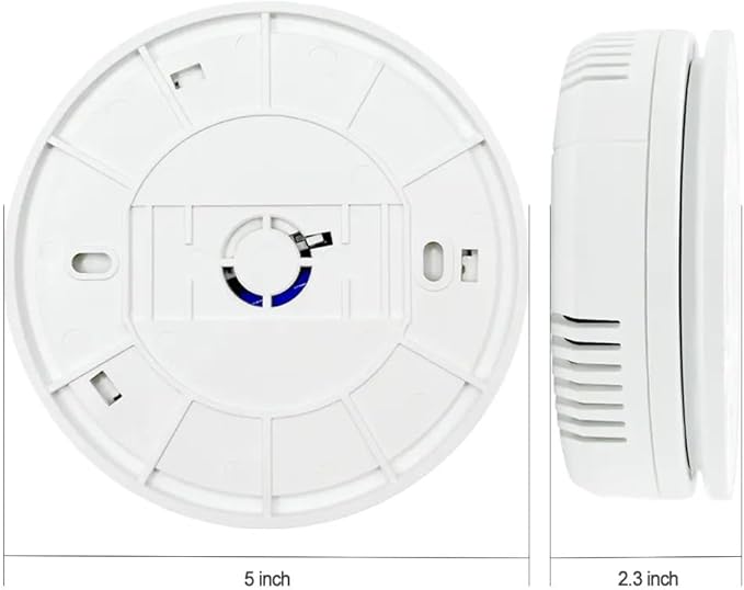 Combination Gas and Carbon Monoxide Detector Plug-in | CO Alarm & Natural Gas Combustible Detector | Digital Display, Battery Backup, Easy Install | for Home Kitchen Safety Monitoring (3Pack)