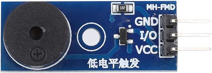 Passive Buzzer Module, 5 Pcs 3. 3-5V Passive Low Level Buzzer Frequency Controllable Sound Module with 3 Pin Control for Electronic Projects