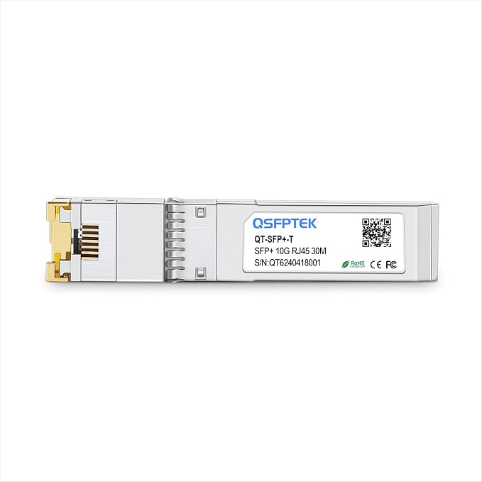 10GBASE-T SFP+ to RJ45 Transceiver, 10G Ethernet Copper Module, Optical SFP RJ - Image 2