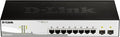 D-Link 10-Port Gigabit Smart Managed Switch | 8 GbE + 2 SFP Ports | L2+ | VLANs by D-Link