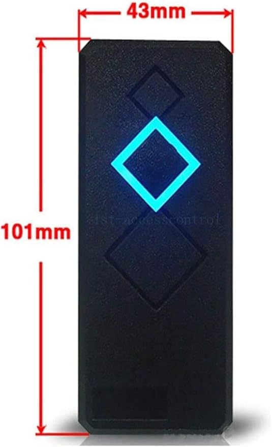 MENGQI-CONTROL Door Access Control System with 600lbs Magnetic Lock Entry Control Panel 110V Power Supply Box RFID Reader Exit Button Enroll RFID USB Reader Card Key Fob Phone APP Remotely Open Lock