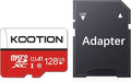 KOOTION 128GB MicroSDXC Memory Card, Class 10 Micro SD Card, High-Speed TF by KOOTION