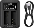 JJC DMW-BLG10 DMW-BLE9 Battery Charger USB Dual Slot by JJC