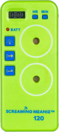 Screaming Meanie TZ-120 Extremely Loud Alarm Timer, Multi-Purpose Timer with 2 Sound Levels Perfect for Heavy Sleepers, Truckers, or Travelers (9v Battery Included) - Green