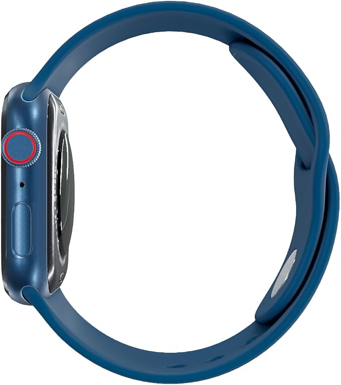 Apple Watch Series 7 Blue Aluminum Case - Image 2