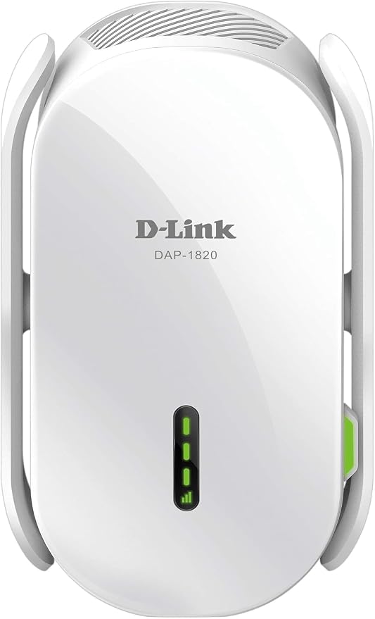 D-Link WiFi Range Extender, AC2000 Mesh Plug In Wall Signal Booster, Cover up by D-Link