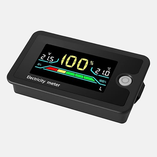 8-100V Battery Monitors Digital Capacity Tester Car Charging Levels Indicators Batteries Power Indicators Battery Capacity