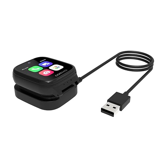JADTILXY Portable Charger Dock Compatible with Cosmo JrTrack 5/4 / 3/2 Kids Smart Watch, Charging Directly While Wearing Protective Cases, Replacement Charging Cable Stand JrTrack 5 Accessories