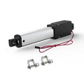 1 Inch 4.5lbs Mini Stroke 12V 4.5lbs Electric Linear Actuator 1.2"/sec Linear Motion Actuator with Brackets for Cabinets, Robotics, Home Automation, Window Opener(20N, 25mm)