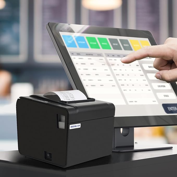 Rongta POS Receipt Printer, 80mm Thermal Printer, Restaurant Kitchen Printer - Image 6